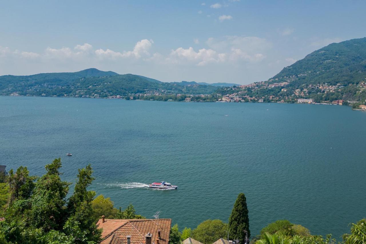 Simons Apartment With Amazing View By Rent All Como Blevio Exterior foto